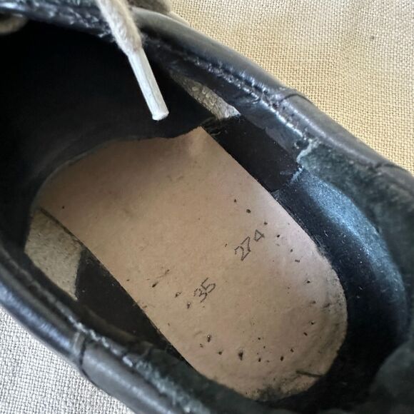 GOLDEN GOOSE Superstar Sneakers Black on Black Leather *NO INSERTS* - Picture 10 of 12